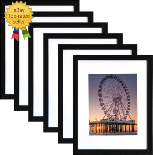 11x14 picture frame black set - 11x14,